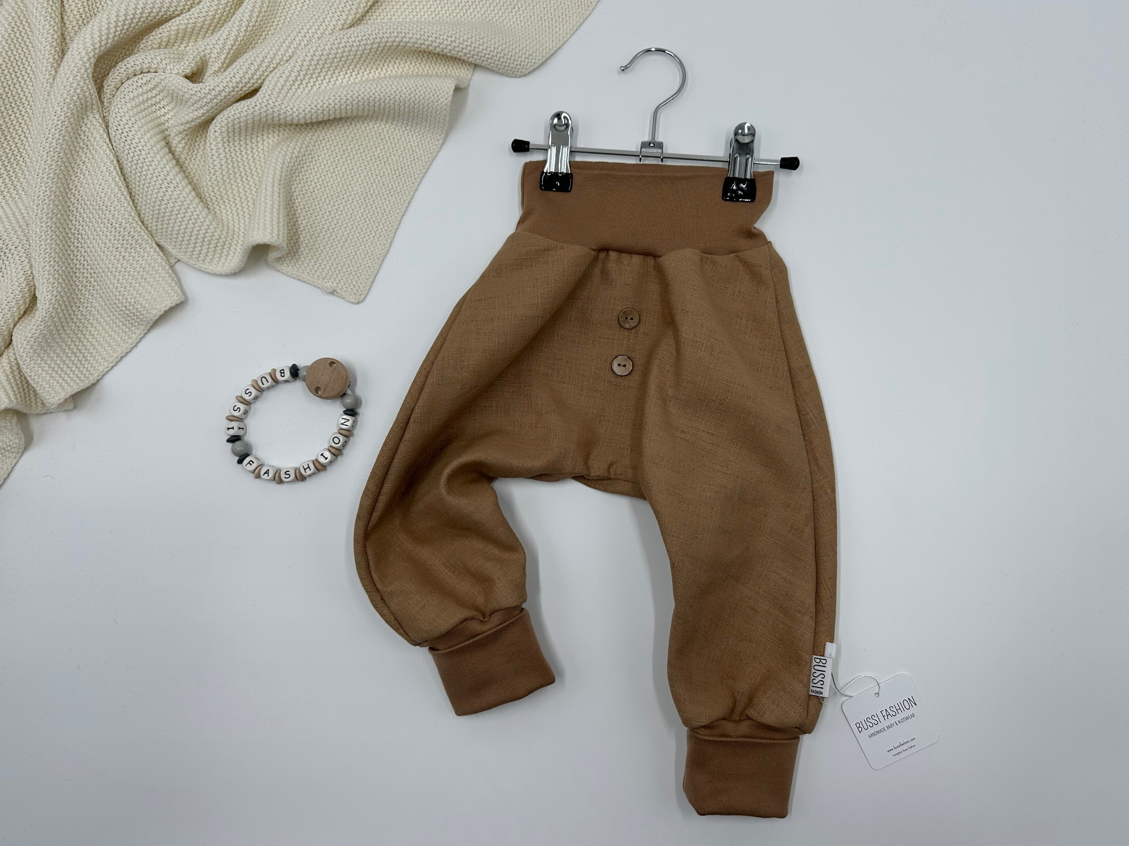 Leinenhose 86 cacao