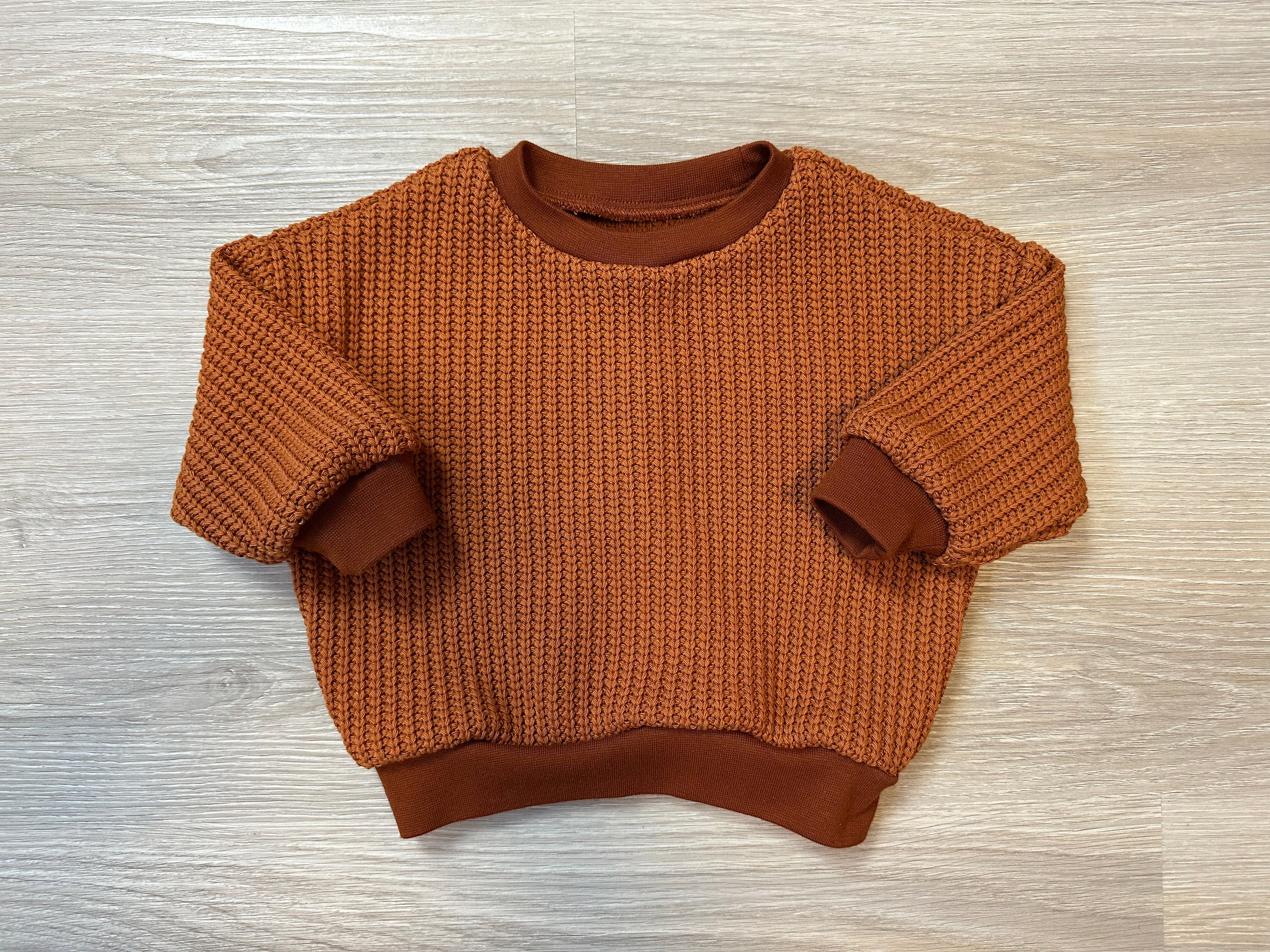 Stricksweater rust
