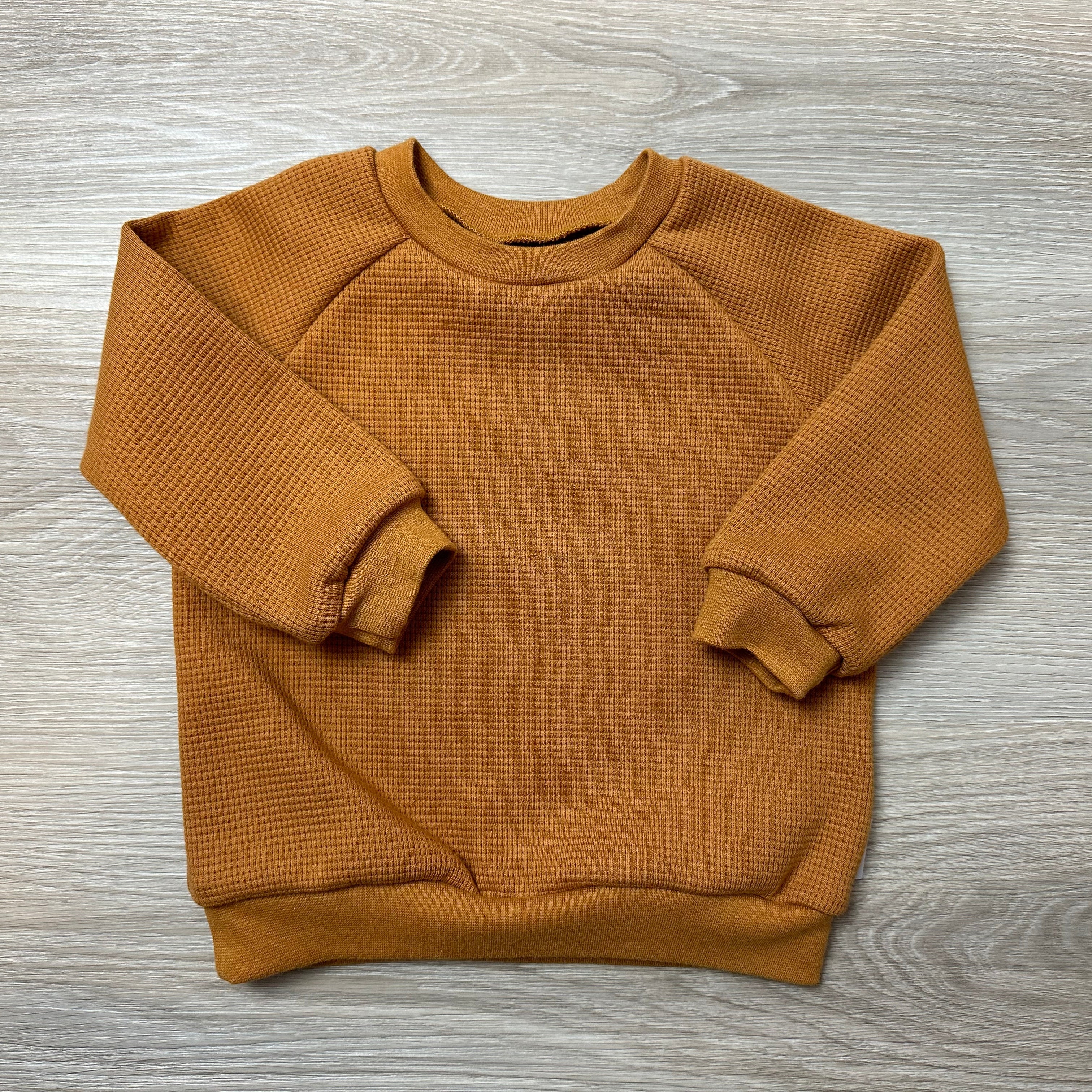 Waffelsweater sunset