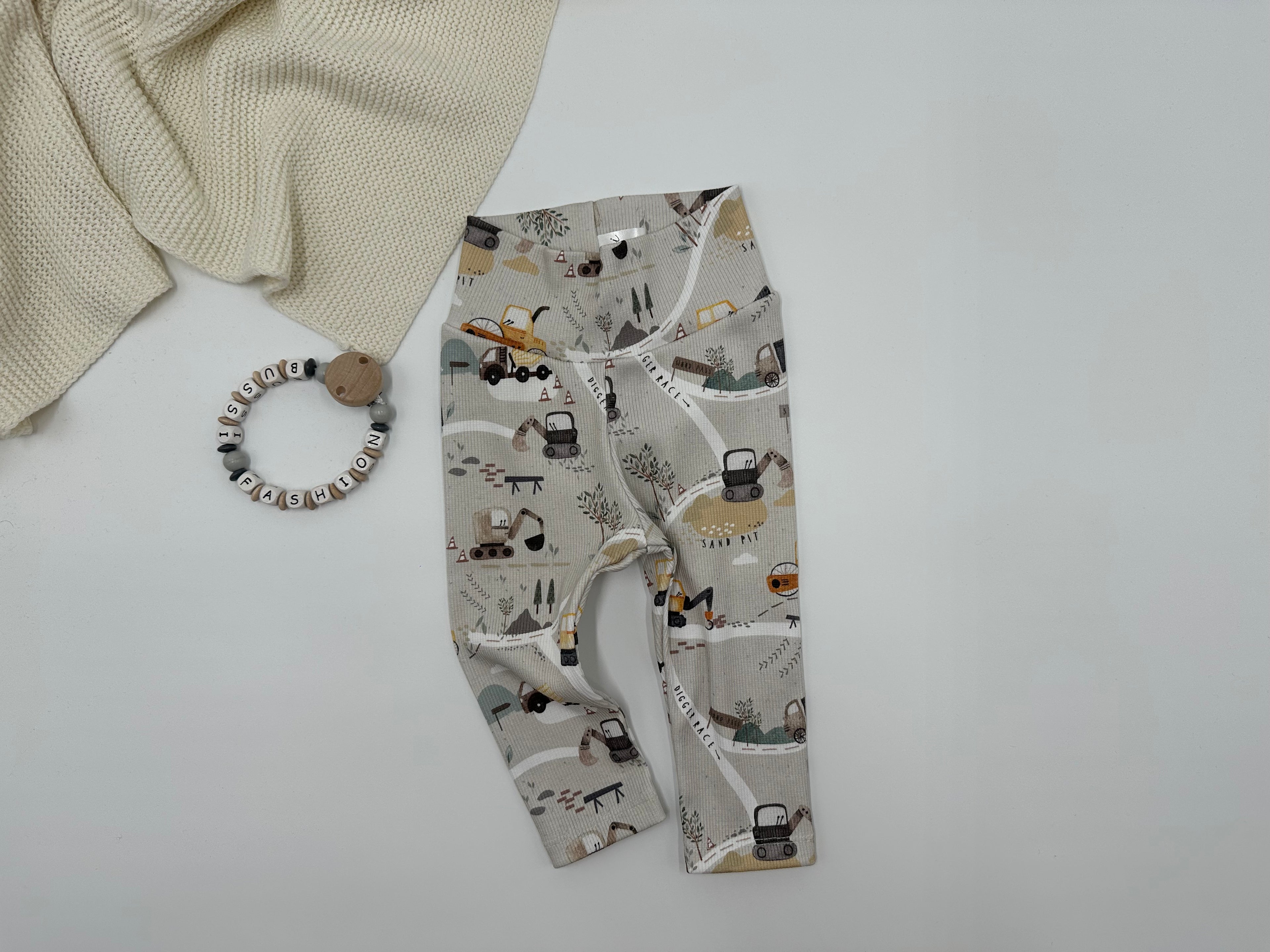 Rib-Leggings 68 Baustelle