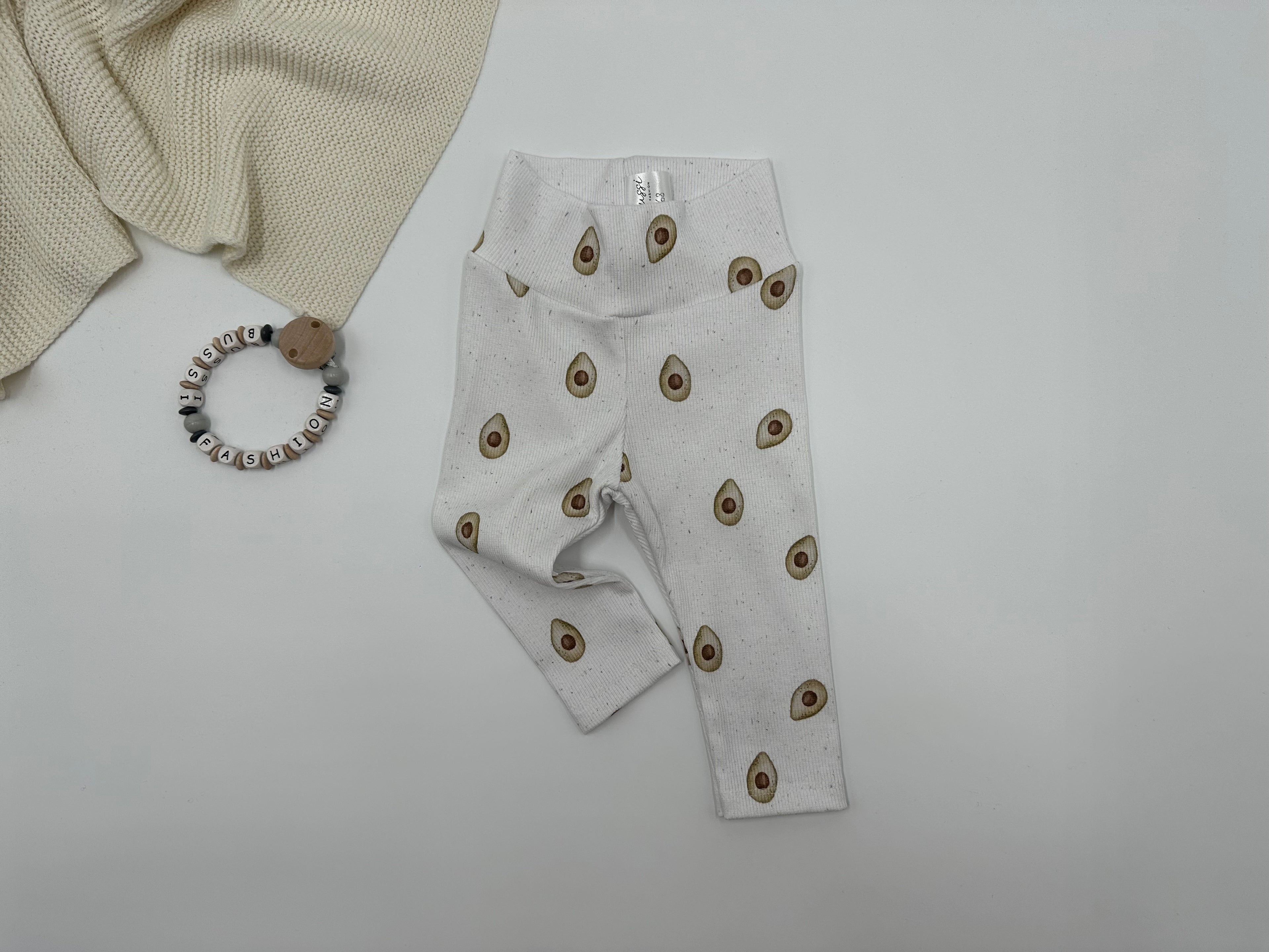 Rib-Leggings 68 Avocado