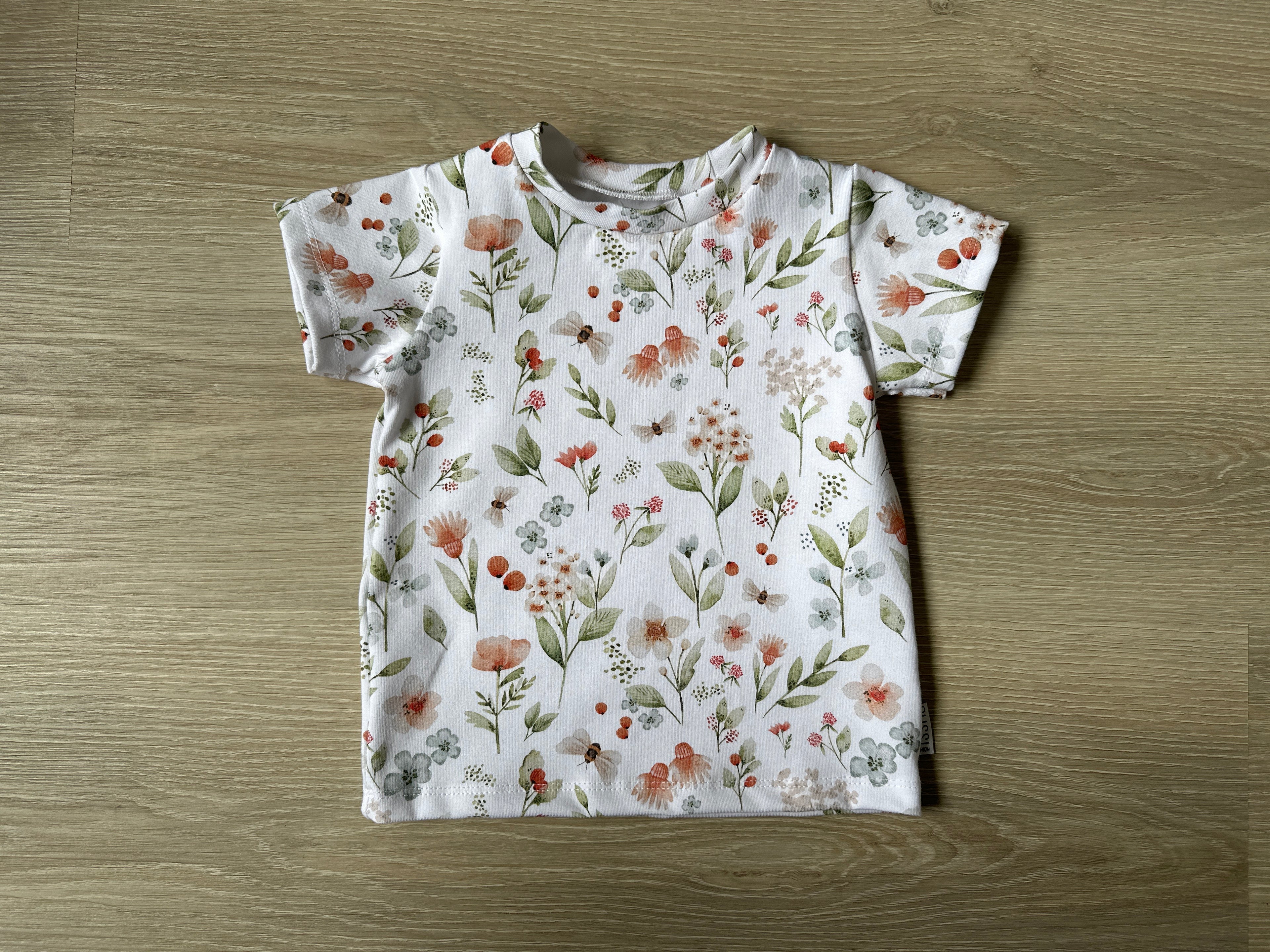 T-Shirt 80 Sommerblumen