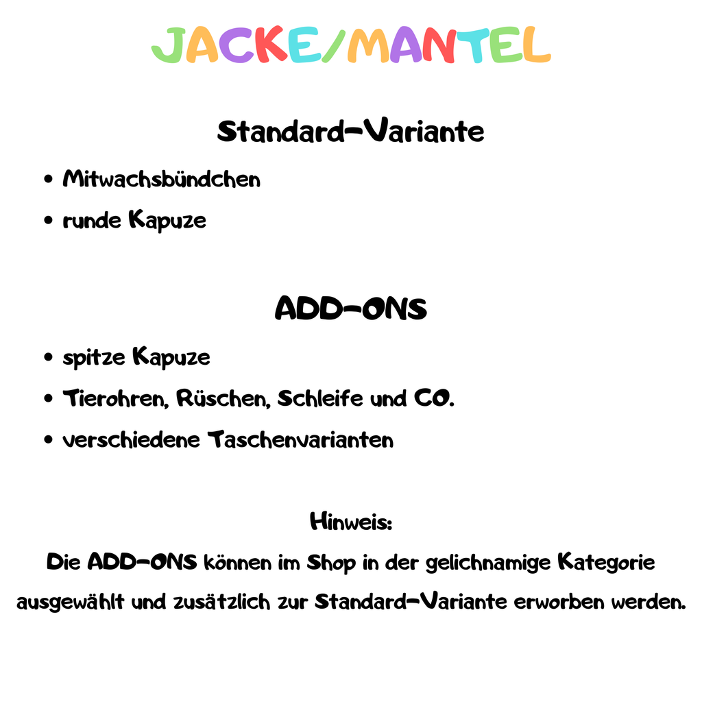 Mantel aus Wollwalk