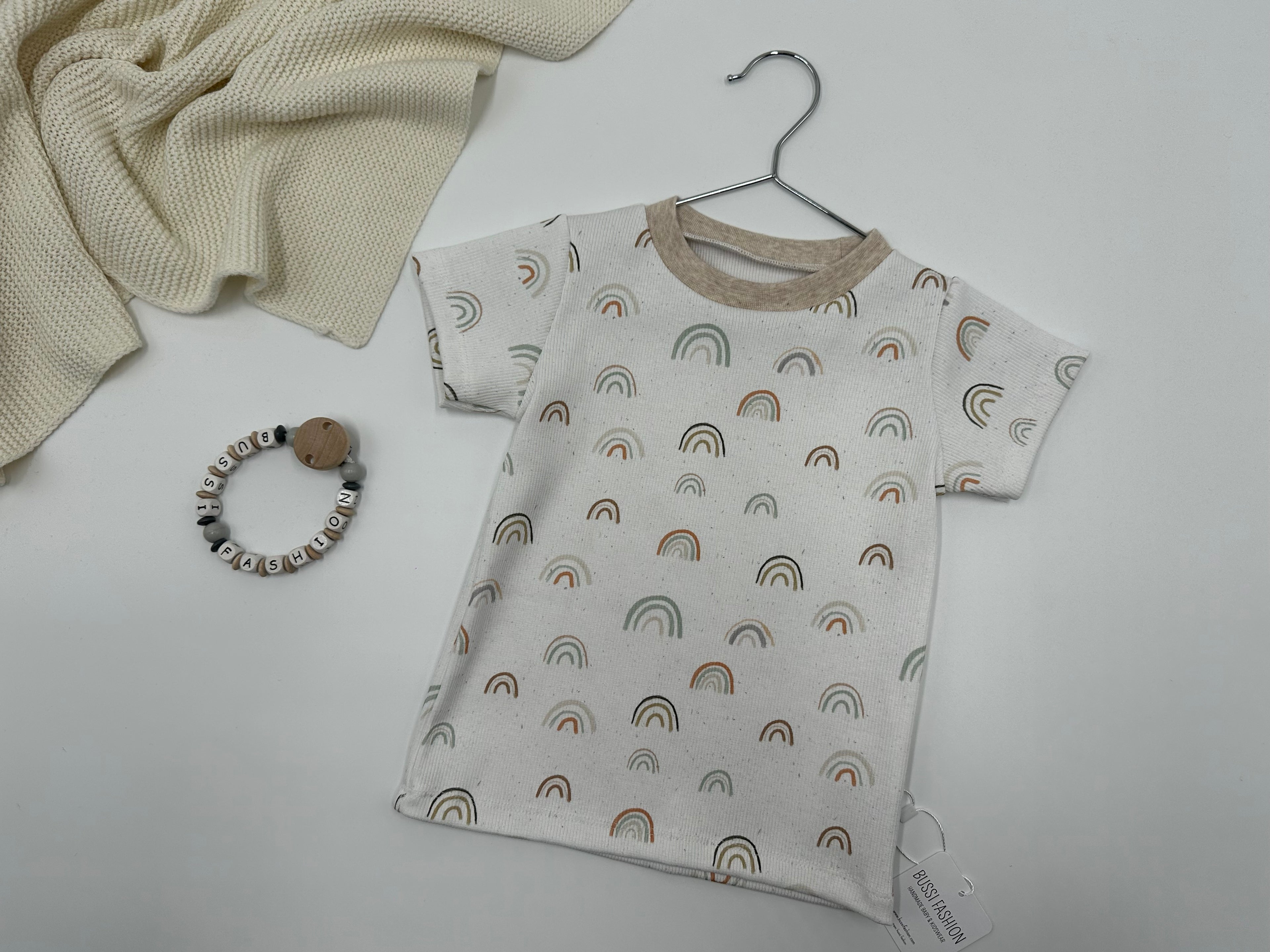 Rib-Shirt 86 Regenbogen