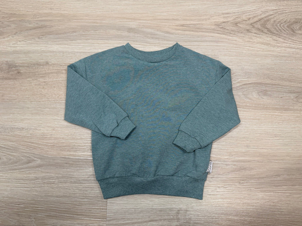 Jerseysweater einfarbig