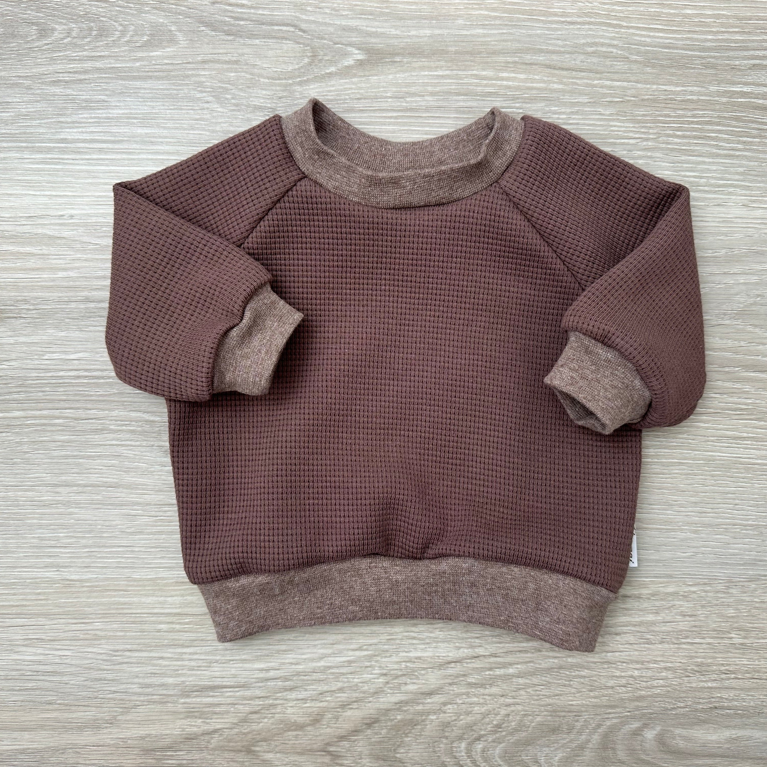 Waffelsweater chocolate