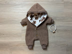 Walk overall zipper