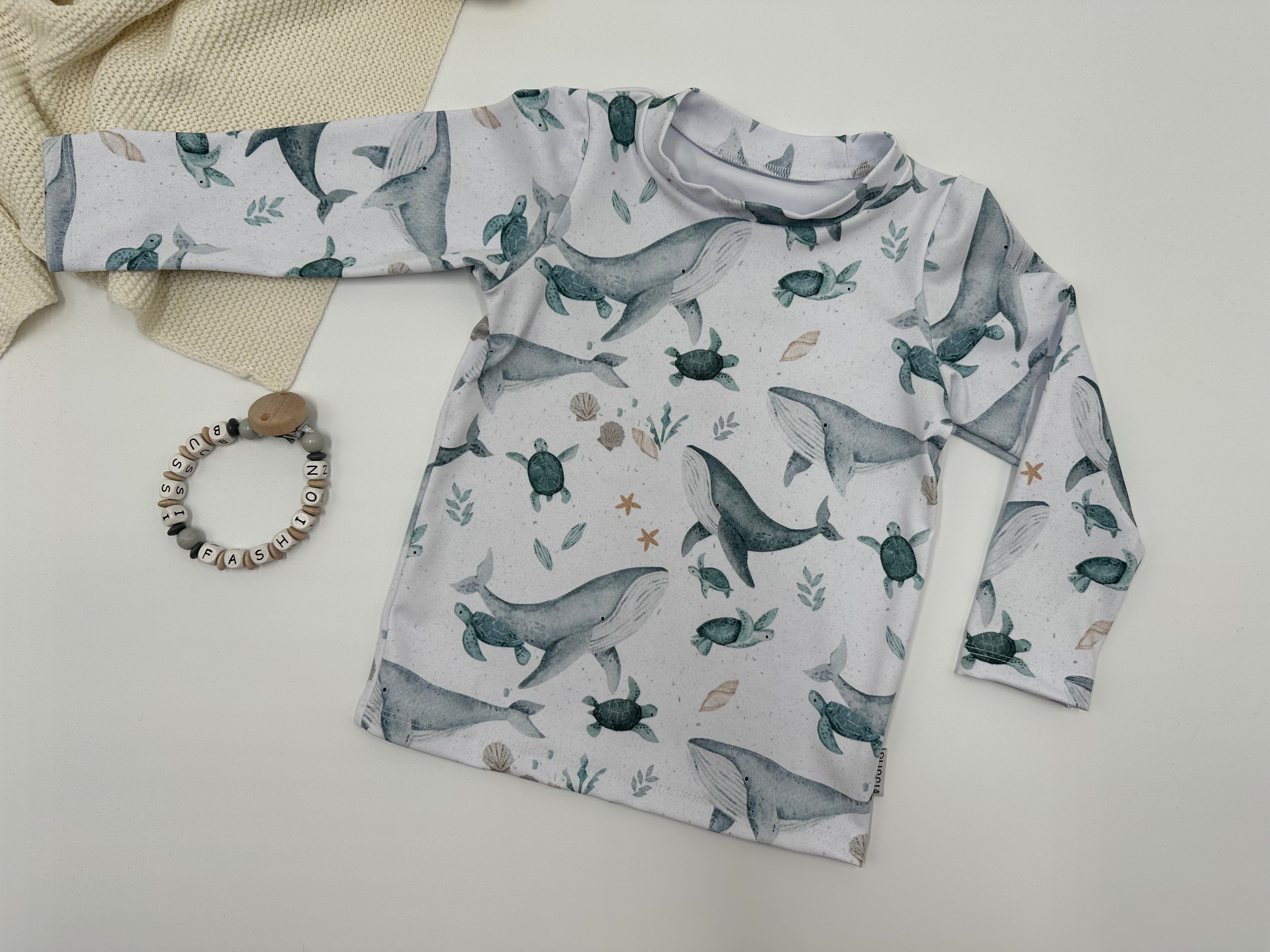UV Shirt langarm 86 Meerestiere