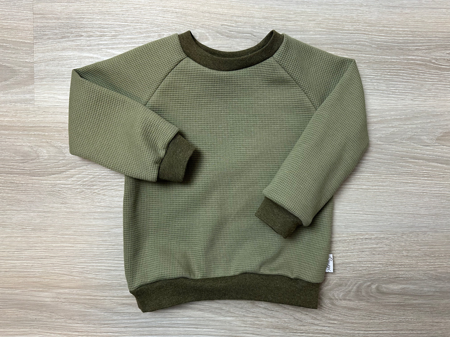 (1.4) Raglan Sweater "Waffel"