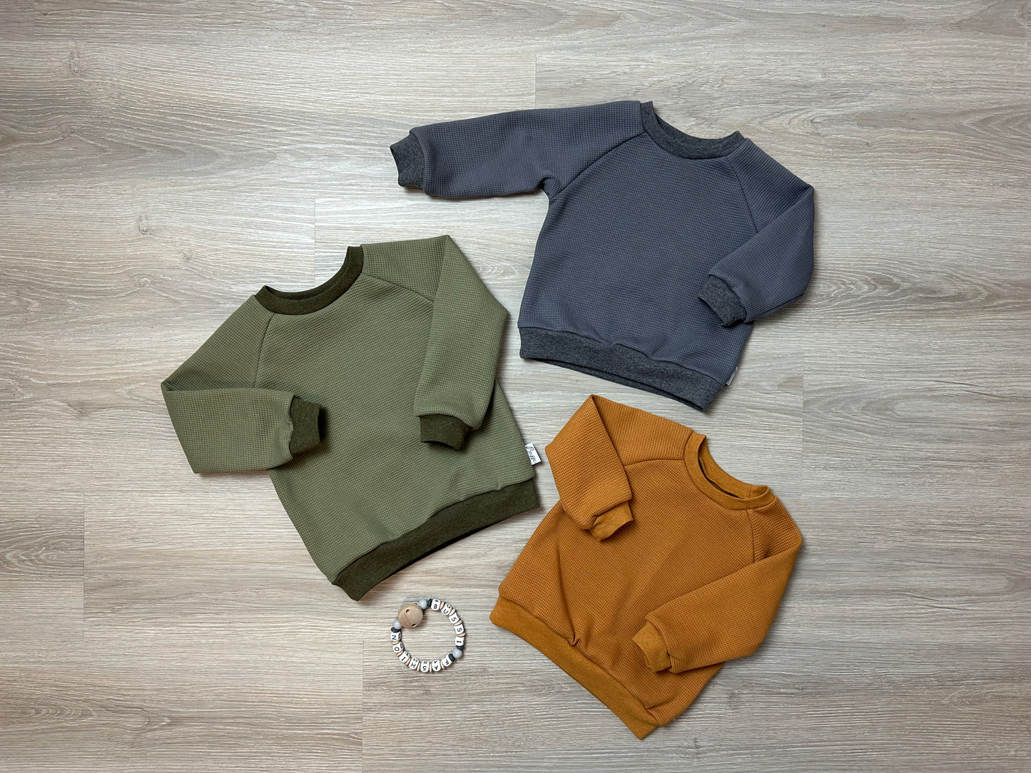 (1.4) Raglan Sweater "Waffel"