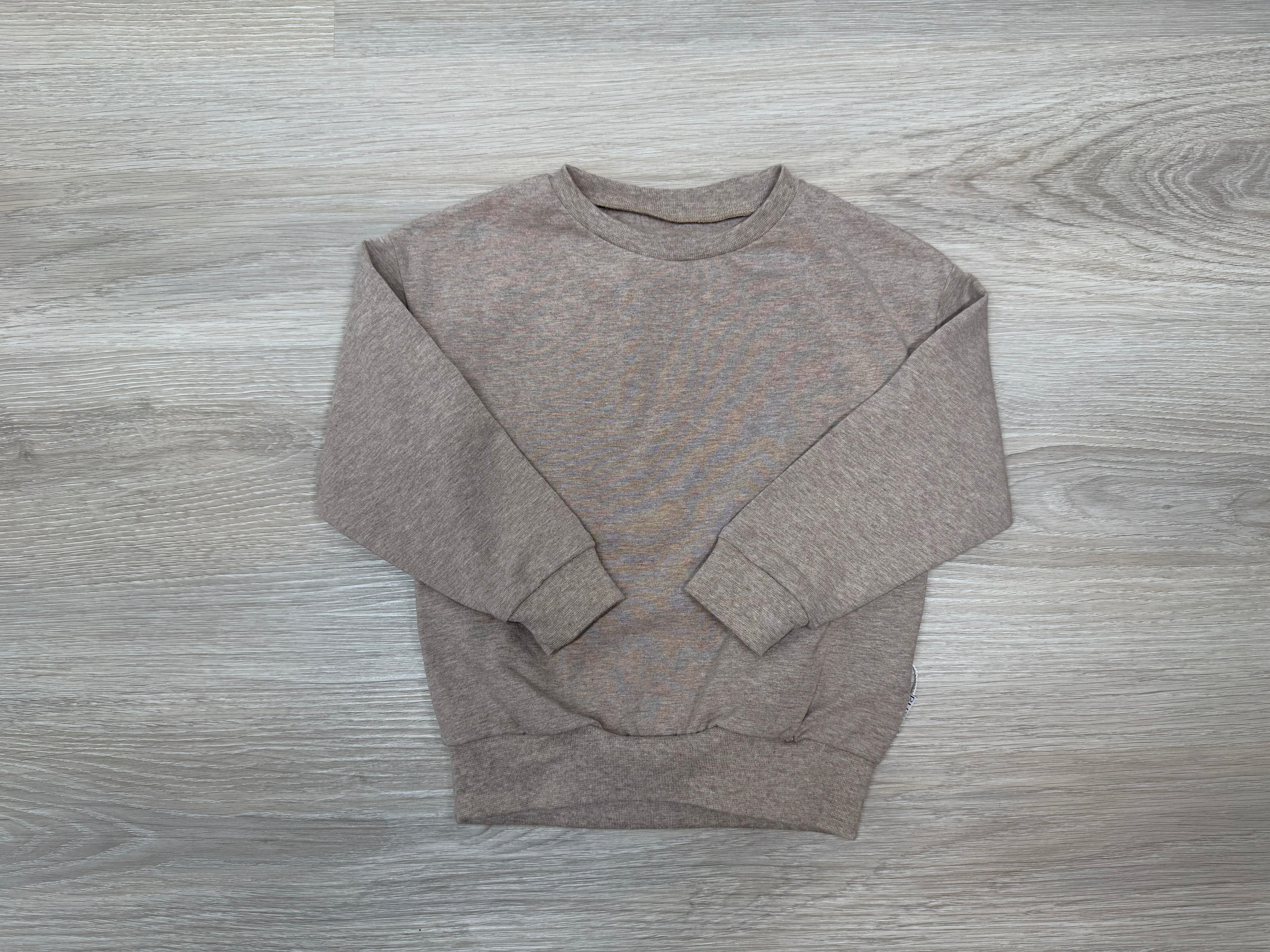 Jerseysweater einfarbig