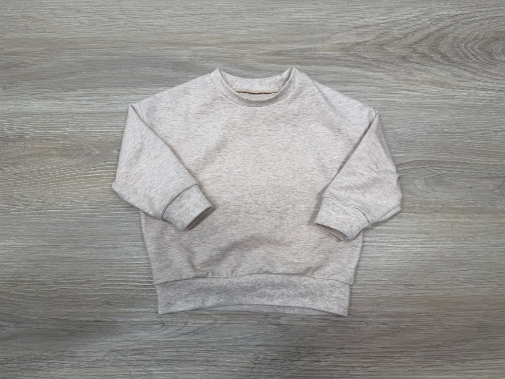 Jerseysweater einfarbig