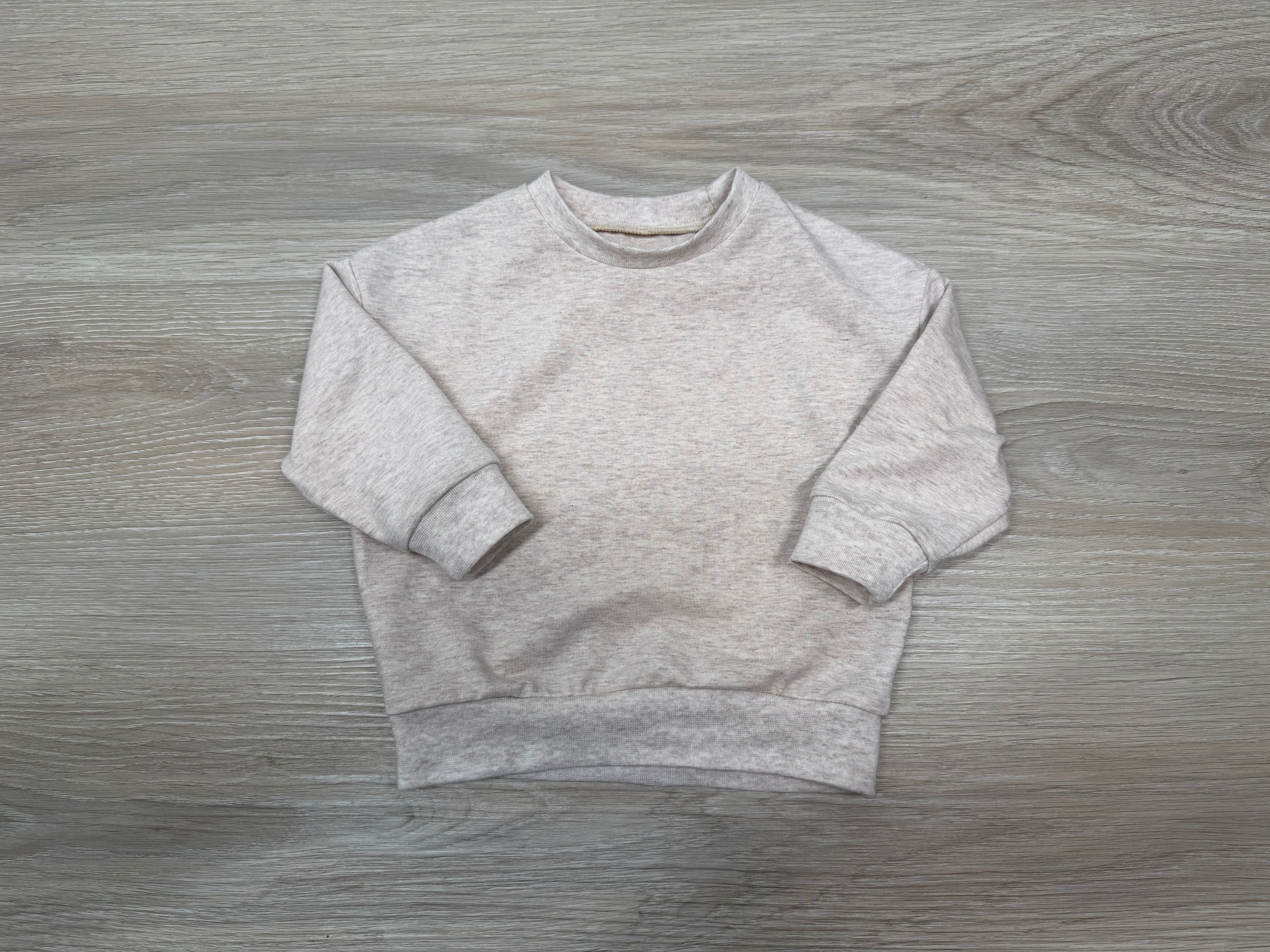 Jerseysweater einfarbig