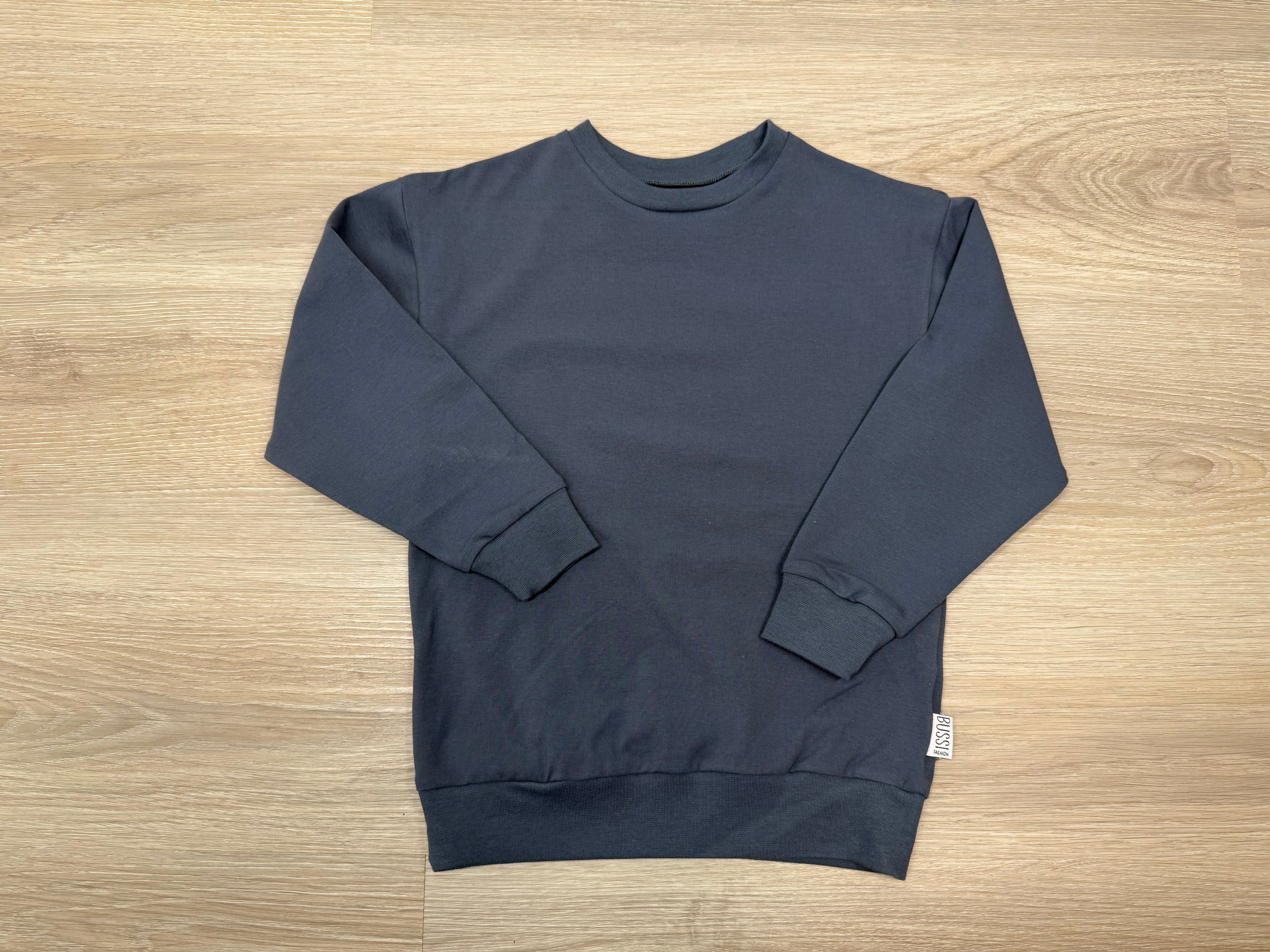 Jerseysweater einfarbig